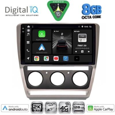 AIN-147667 - Digital iQ - DIGITAL IQ BXK 20595_CPAA (10inc) MULTIMEDIA TABLET for SKODA OCTAVIA 5 mod. 2005-2012 - ALL IN POINT - LEFKELIS.GR