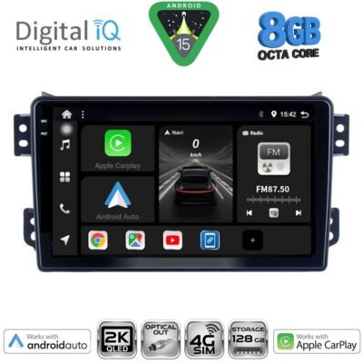AIN-145814 - Digital iQ - DIGITAL IQ BXK 20682_CPAA (9inc) MULTIMEDIA TABLET for OPEL AGILA - SUZUKI SPLASH mod. 2008> - ALL IN POINT - LEFKELIS.GR