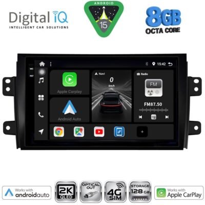 AIN-145906 - Digital iQ - DIGITAL IQ BXK 20688_CPAA (9inc) MULTIMEDIA TABLET for FIAT SEDICI – SUZUKI SX4 mod. 2005-2013 - ALL IN POINT - LEFKELIS.GR