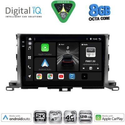 AIN-147676 - Digital iQ - DIGITAL IQ BXK 20700_CPAA (10inc) MULTIMEDIA TABLET for TOYOTA HIGHLANDER mod. 2014-2019 - ALL IN POINT - LEFKELIS.GR