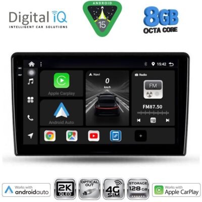 AIN-146071 - Digital iQ - DIGITAL IQ BXK 20702_CPAA (9inc) MULTIMEDIA TABLET for TOYOTA AURIS mod. 2007-2012 - ALL IN POINT - LEFKELIS.GR