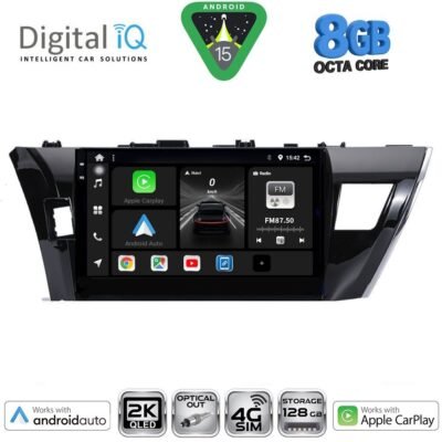 AIN-147681 - Digital iQ - DIGITAL IQ BXK 20714_CPAA (10inc) MULTIMEDIA TABLET for TOYOTA COROLLA mod. 2013-2016 - ALL IN POINT - LEFKELIS.GR