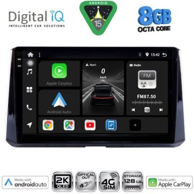 AIN-147682 - Digital iQ - DIGITAL IQ BXK 20716_CPAA (10inc) MULTIMEDIA TABLET for TOYOTA COROLLA mod. 2019> - ALL IN POINT - LEFKELIS.GR