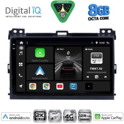 AIN-145747 - Digital iQ - DIGITAL IQ BXK 20723_CPAA (9inc) MULTIMEDIA TABLET for TOYOTA LANDCRUISER mod. 2002-2008 - ALL IN POINT - LEFKELIS.GR