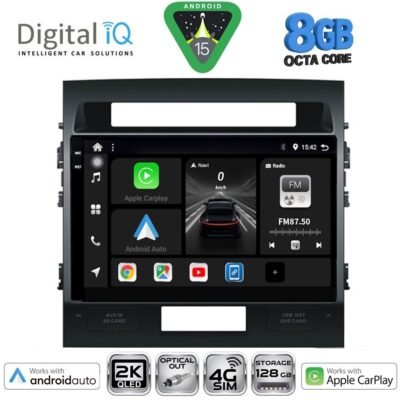 AIN-147685 - Digital iQ - DIGITAL IQ BXK 20724_CPAA (10inc) MULTIMEDIA TABLET for TOYOTA LANDCRUISER mod. 2008-2015 - ALL IN POINT - LEFKELIS.GR