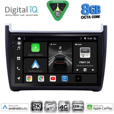 AIN-145750 - Digital iQ - DIGITAL IQ BXK 20757_CPAA (9inc) MULTIMEDIA TABLET for VW POLO mod. 2014-2017 - ALL IN POINT - LEFKELIS.GR
