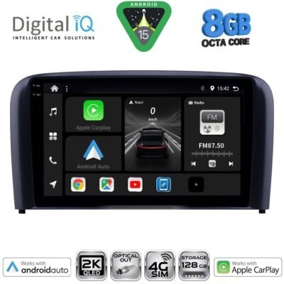 AIN-146072 - Digital iQ - DIGITAL IQ BXK 20786_CPAA (9inc) MULTIMEDIA TABLET for VOLVO S80 mod. 1998-2006 - ALL IN POINT - LEFKELIS.GR