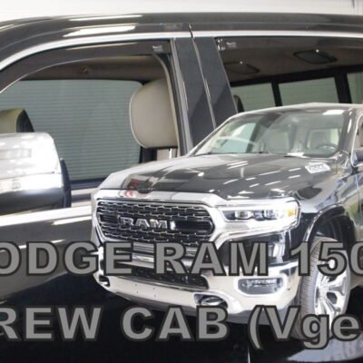 ALL IN POINT ΑΝΕΜΟΘΡΑΥΣΤΕΣ ΓΙΑ DODGE RAM 1500 CREW CAB (ΔΙΠΛΟΚΑΜΠΙΝΟ) 4D 2019+ ΣΕΤ ΑΥΤΟΚΙΝΗΤΟΥ ΑΠΟ ΕΥΚΑΜΠΤΟ ΦΙΜΕ ΠΛΑΣΤΙΚΟ HEKO - 4 ΤΕΜ. - AIN-176922 LEFKELIS.GR