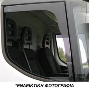 ALL IN POINT ΑΝΕΜΟΘΡΑΥΣΤΕΣ ΓΙΑ MERCEDES 207 410 2D BUS  ΖΕΥΓΑΡΙ ΦΟΡΤΗΓΟΥ ΑΠΟ ΕΥΚΑΜΠΤΟ ΦΙΜΕ ΠΛΑΣΤΙΚΟ HEKO - 2 ΤΕΜ. - AIN-173440 LEFKELIS.GR