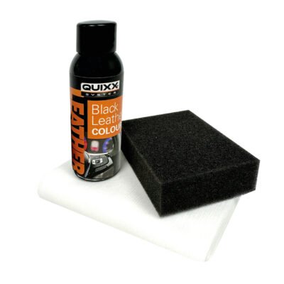 ALL IN POINT KIT ΑΝΑΝΕΩΣΗΣ ΚΑΙ ΠΡΟΣΤΑΣΙΑΣ ΔΕΡΜΑΤΩΝ ΣΕ ΜΑΥΡΟ ΧΡΩΜΑ QUIXX BLACK LEATHER COLOUR KIT 50ml - AIN-186956 LEFKELIS.GR