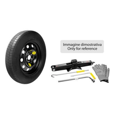ALL IN POINT ΡΕΖΕΡΒΑ ΣΙΔΕΡΕΝΙΑ 125/80-16  ΚΑΡΕ 4x100 ΚΕΝΤΡΟ 60mm NO STOP ΚΙΤ ΜΕ ΓΡΥΛΟ & ΜΠΟΥΛΟΝΟΚΛΕΙΔΟ & ΤΣΑΝΤΑ LAMPA - 1 τεμ. - AIN-186313 LEFKELIS.GR