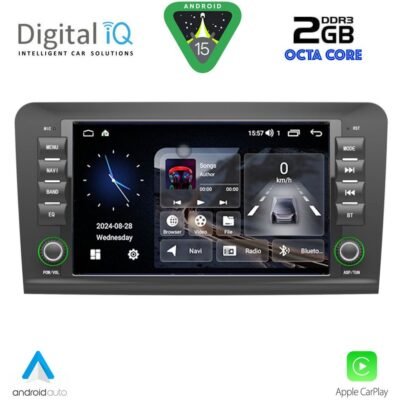 AIN-132017 - Digital iQ - DIGITAL IQ MSF 316_CPA (8" DECK) MULTIMEDIA SYSTEM for MERCEDES ML (W164) – GL (X164) mod. 2005-2012 - ALL IN POINT - LEFKELIS.GR