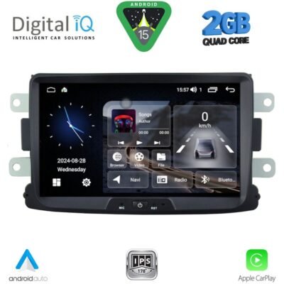 AIN-130960 - Digital iQ - DIGITAL IQ MSF 333_CPA (8” DECK) MULTIMEDIA SYSTEM for DACIA mod. 2012> - RN CAPTURE mod. 2013> - ALL IN POINT - LEFKELIS.GR