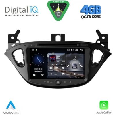 AIN-159686 - Digital iQ - DIGITAL IQ MSG 421_CPA (8” DECK) MULTIMEDIA SYSTEM for OPEL ADAM - CORSA E mod. 2014-2022 - ALL IN POINT - LEFKELIS.GR