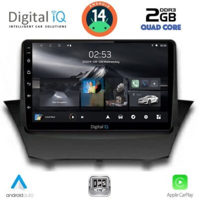 AIN-117295 - Digital iQ - DIGITAL IQ RSB 1154A_CPA (9inc) MULTIMEDIA TABLET for FORD FIESTA mod. 2008-2017 - ALL IN POINT - LEFKELIS.GR