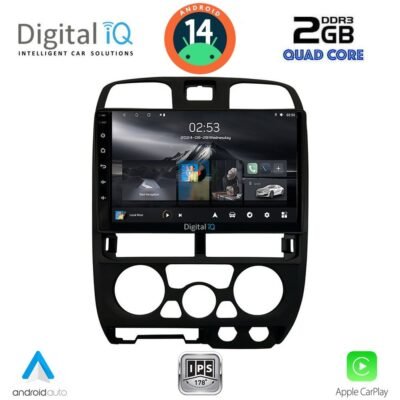 AIN-151214 - Digital iQ - DIGITAL IQ RSB 1253BL_CPA (9inc) MULTIMEDIA TABLET for ISUZU D-MAX mod. 2002-2008 (BLACK) - ALL IN POINT - LEFKELIS.GR
