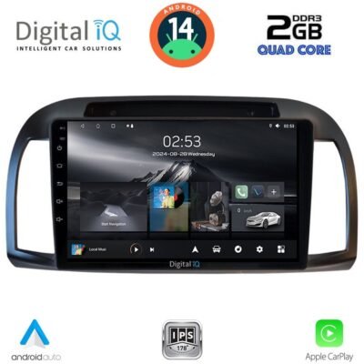 AIN-151113 - Digital iQ - DIGITAL IQ RSB 1457BL_CPA (9inc) MULTIMEDIA TABLET for NISSAN MICRA K12 mod. 2002-2010 (BLACK) - ALL IN POINT - LEFKELIS.GR