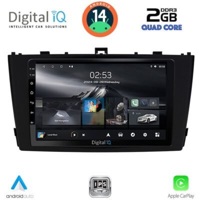 AIN-160941 - Digital iQ - DIGITAL IQ RSB 1705BL_CPA (9inc) MULTIMEDIA TABLET for TOYOTA AVENSIS (T27) mod. 2009-2015 (BLACK) - ALL IN POINT - LEFKELIS.GR