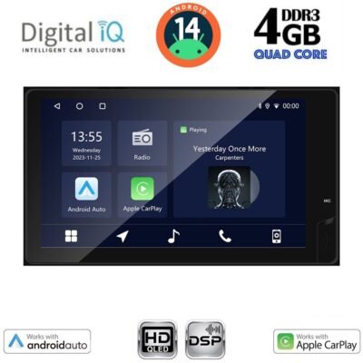 AIN-156405 - Digital iQ - DIGITAL IQ RTE 562_CPAA (9'' DECK) MULTIMEDIA for TOYOTA ALL mod. 2019> (230mm) - ALL IN POINT - LEFKELIS.GR