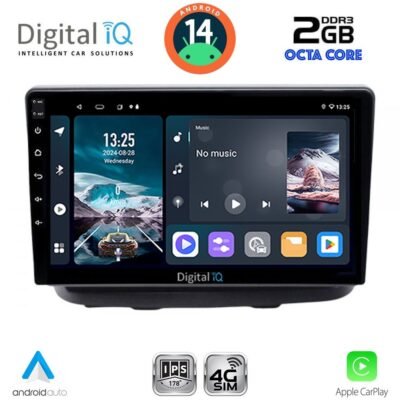 AIN-159767 - Digital iQ - DIGITAL IQ RTG 4135_CPA (10inc) MULTIMEDIA TABLET for FIAT DOBLO mod. 2002-2009 - ALL IN POINT - LEFKELIS.GR