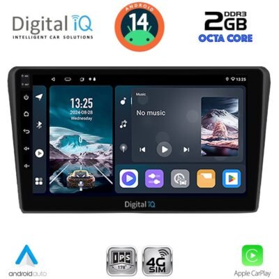 AIN-160851 - Digital iQ - DIGITAL IQ RTG 4704BL_CPA (9inc) MULTIMEDIA TABLET for TOYOTA AVENSIS (T25) mod. 2003-2009 (BLACK) - ALL IN POINT - LEFKELIS.GR