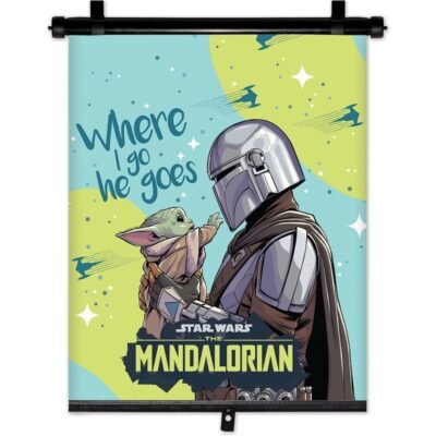 ALL IN POINT ΚΟΥΡΤΙΝΑΚΙ ΗΛΙΟΠΡΟΣΤΑΣΙΑΣ ΣΕ ΡΟΛΟ THE MANDALORIAN 36x45cm ΓΙΑ ΠΛΑΙΝΟ ΤΖΑΜΙ/ΠΙΣΩ ΠΑΡΜΠΡΙΖ AMIO - 1 Τεμ. - AIN-186392 LEFKELIS.GR
