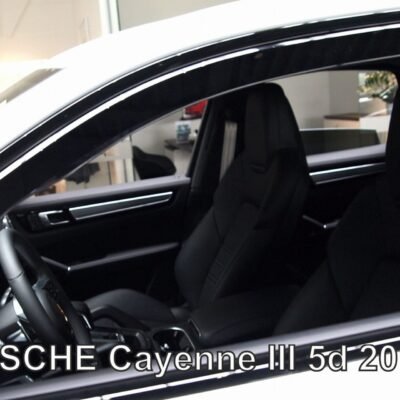 ALL IN POINT ΑΝΕΜΟΘΡΑΥΣΤΕΣ ΓΙΑ PORSCHE CAYENNE 5D 2017+  ΖΕΥΓΑΡΙ ΑΠΟ ΕΥΚΑΜΠΤΟ ΦΙΜΕ ΠΛΑΣΤΙΚΟ HEKO - 2 ΤΕΜ. - AIN-175330 LEFKELIS.GR