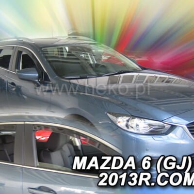ALL IN POINT ΑΝΕΜΟΘΡΑΥΣΤΕΣ ΓΙΑ MAZDA 6 GJ 5D COMBI 08/2013+ ΣΕΤ ΑΥΤΟΚΙΝΗΤΟΥ ΑΠΟ ΕΥΚΑΜΠΤΟ ΦΙΜΕ ΠΛΑΣΤΙΚΟ HEKO - 4 ΤΕΜ. - AIN-176445 LEFKELIS.GR
