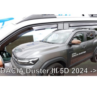 ALL IN POINT ΑΝΕΜΟΘΡΑΥΣΤΕΣ ΓΙΑ DACIA DUSTER 5D 2024+ ΣΕΤ ΑΥΤΟΚΙΝΗΤΟΥ ΑΠΟ ΕΥΚΑΜΠΤΟ ΦΙΜΕ ΠΛΑΣΤΙΚΟ HEKO - 4 ΤΕΜ - AIN-182920 LEFKELIS.GR