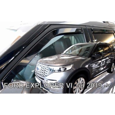 ALL IN POINT ΑΝΕΜΟΘΡΑΥΣΤΕΣ ΓΙΑ FORD EXPLORER EV 5D (ΗΛΕΚΤΡΙΚΟ) 2023+ ΣΕΤ ΑΥΤΟΚΙΝΗΤΟΥ ΑΠΟ ΕΥΚΑΜΠΤΟ ΦΙΜΕ ΠΛΑΣΤΙΚΟ HEKO - 4 ΤΕΜ - AIN-185966 LEFKELIS.GR