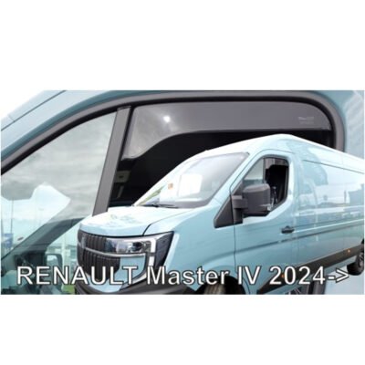 ALL IN POINT ΑΝΕΜΟΘΡΑΥΣΤΕΣ ΓΙΑ RENAULT MASTER IV ΚΟΝΤΟ 2024+ ΖΕΥΓΑΡΙ ΑΠΟ ΕΥΚΑΜΠΤΟ ΦΙΜΕ ΠΛΑΣΤΙΚΟ HEKO - 2 ΤΕΜ. - AIN-185995 LEFKELIS.GR