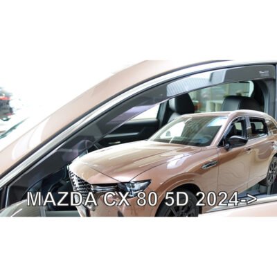 ALL IN POINT ΑΝΕΜΟΘΡΑΥΣΤΕΣ ΓΙΑ MAZDA CX 80 5D 2024+ ΣΕΤ ΑΥΤΟΚΙΝΗΤΟΥ ΑΠΟ ΕΥΚΑΜΠΤΟ ΦΙΜΕ ΠΛΑΣΤΙΚΟ HEKO - 4 ΤΕΜ. - AIN-185982 LEFKELIS.GR