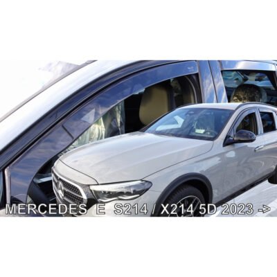 ALL IN POINT ΑΝΕΜΟΘΡΑΥΣΤΕΣ ΓΙΑ MERCEDES E-KLAS S214 5D/X214 ALL-TERRAIN 5D 2023+ ΣΕΤ ΑΥΤΟΚΙΝΗΤΟΥ ΑΠΟ ΕΥΚΑΜΠΤΟ ΦΙΜΕ ΠΛΑΣΤΙΚΟ HEKO - 4 ΤΕΜ - AIN-185985 LEFKELIS.GR