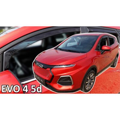 ALL IN POINT ΑΝΕΜΟΘΡΑΥΣΤΕΣ ΓΙΑ EVO 4 5D 2020+ ΣΕΤ ΑΥΤΟΚΙΝΗΤΟΥ ΑΠΟ ΕΥΚΑΜΠΤΟ ΦΙΜΕ ΠΛΑΣΤΙΚΟ HEKO - 4 ΤΕΜ. - AIN-186018 LEFKELIS.GR